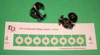 4 axxles "OO" with mansell wheel inserts