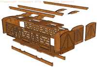 GW04-S04 Milk Van (O4) exploded assembly diagram
